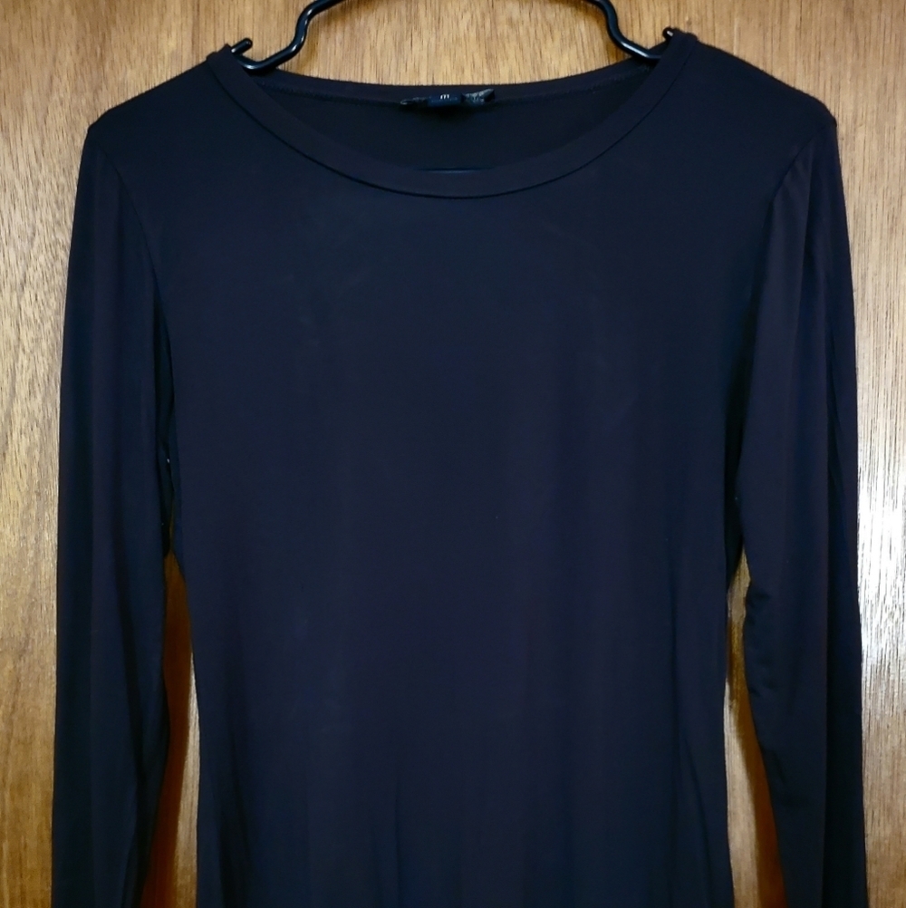 Dark Brown Long Sleeved Tee